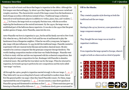 Sentence Insertion