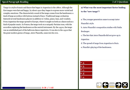 Speed Paragraph Reading